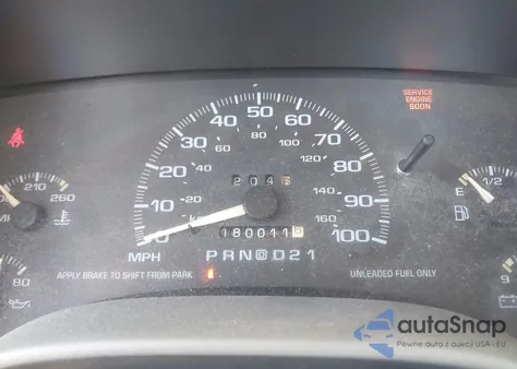 1997 Chevrolet S-10 Fleetside z USA, uszkodzony, nr VIN 1GCCS14X6VK157063